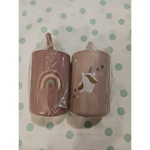 NEW! Set of 2 travel cups (Silicone)